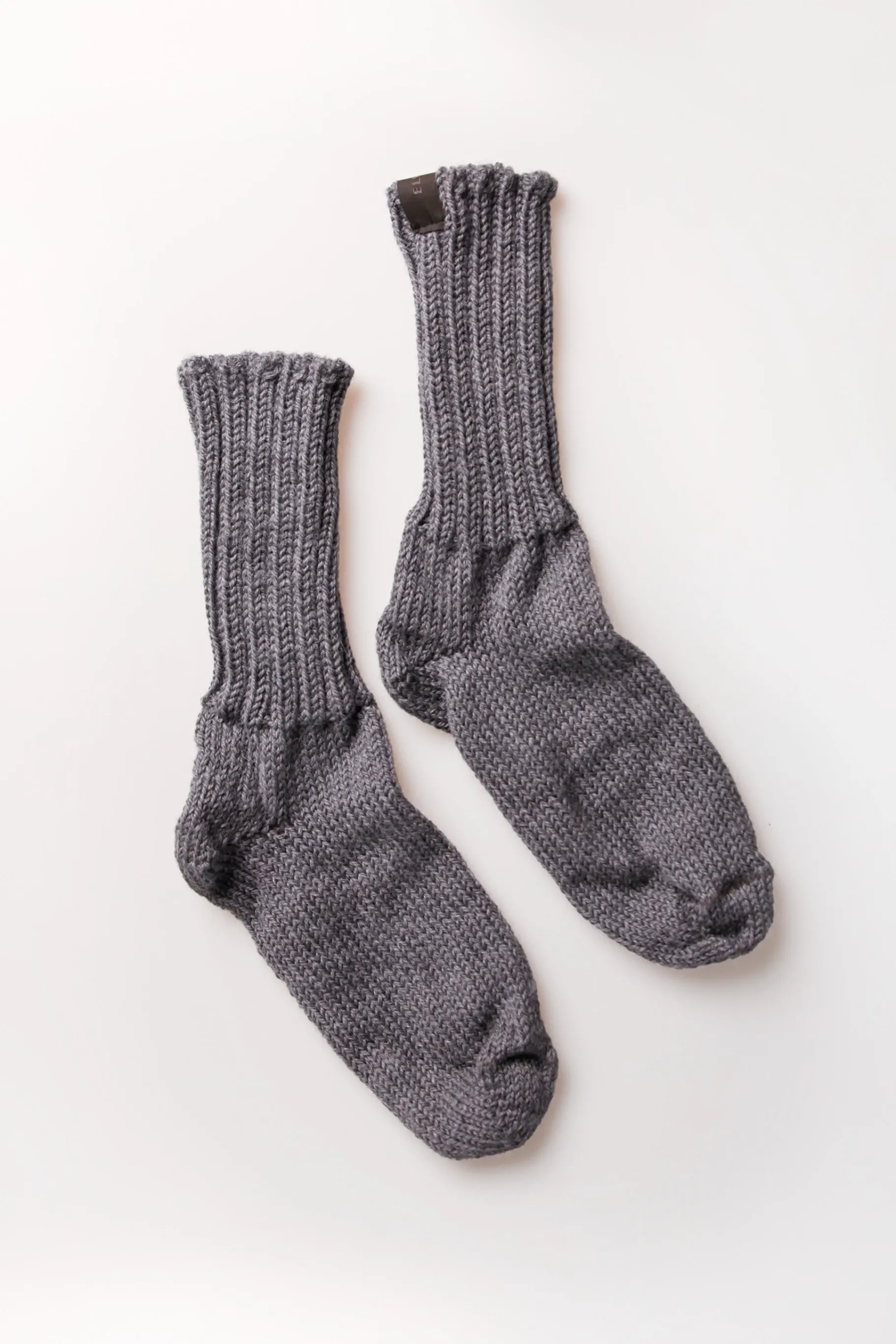 Store Elvine Raggsocka dark grey melange Darkgreymelange