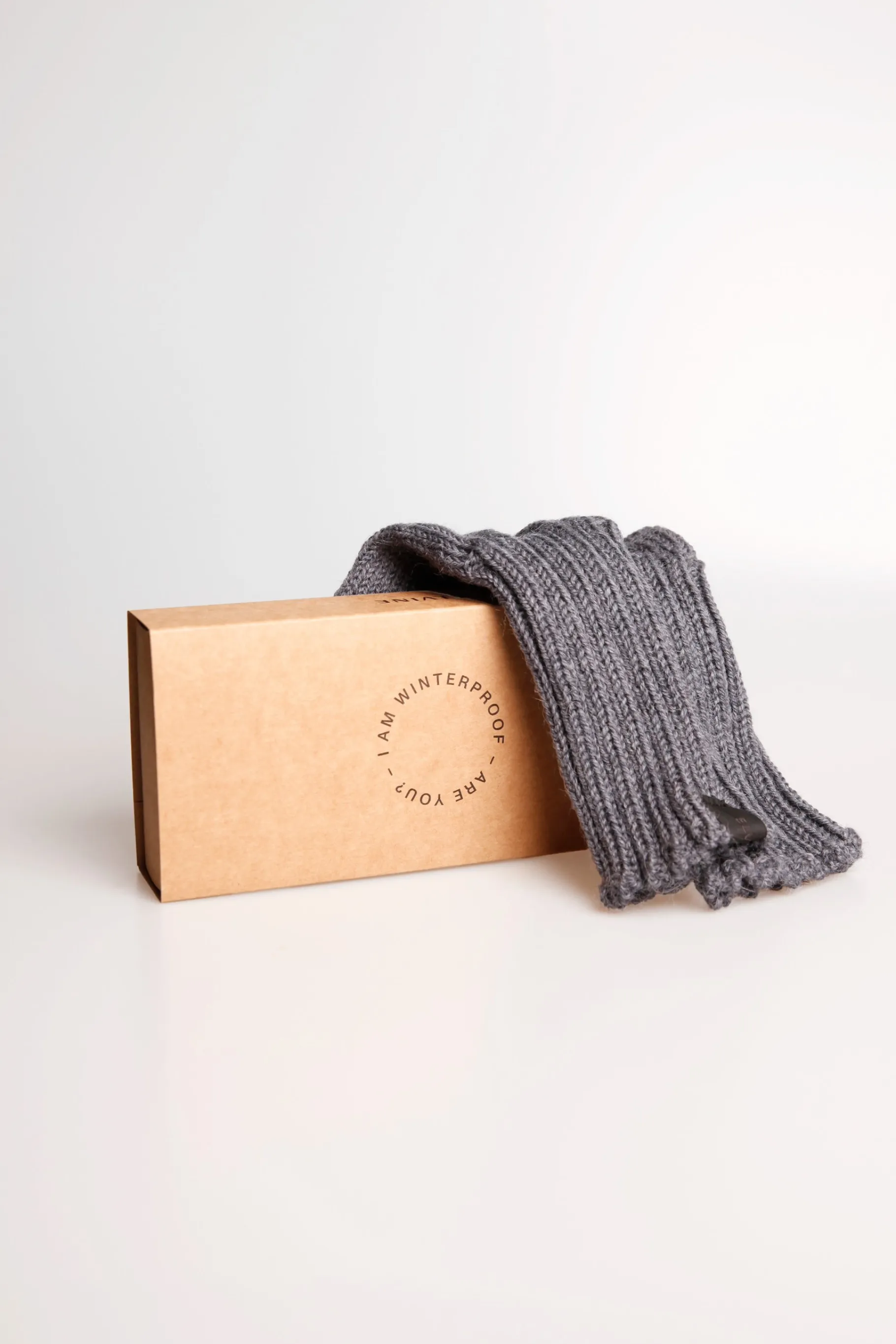 Store Elvine Raggsocka dark grey melange Darkgreymelange