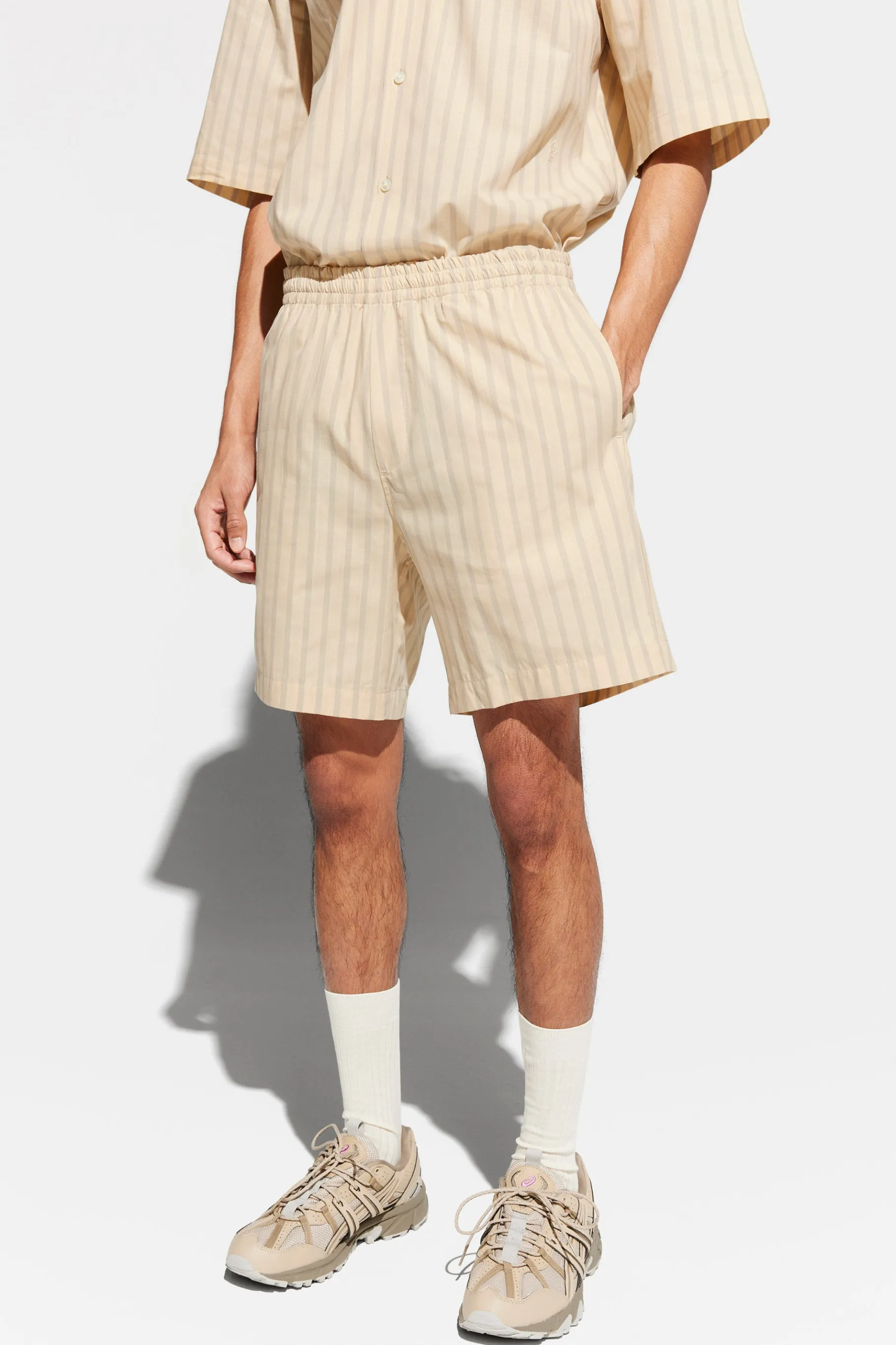 Cheap Elvine Ryan Shorts sand stripe Sandstripe